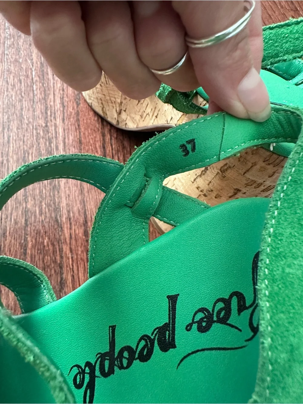 Free People Lisbon Mary Jane  Platform Sandals